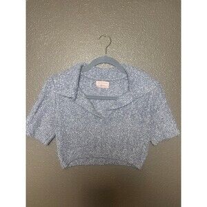FREE SHIP Urban Outfitters Crop Collar Sweater